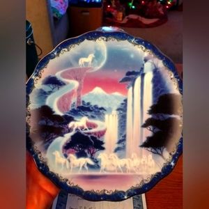 Waterfall Fantasy(Mystic Beauty)collectible plate collection